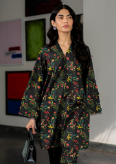 Winter Collection - Basanti - Imwaaj - Classic Linen 24 - 2 Pcs - D#24 - Black