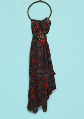 Linen Chunri 3 Pcs D#109