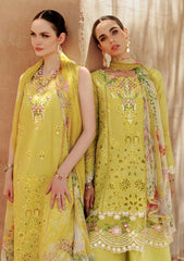 Lawn Collection - Noor - Saadia Asad - Eid Handwork - Laserkari 24 - NEH24#01