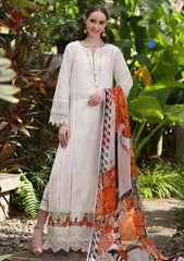 Lawn Collection - Noor - Saadia Asad - Luxe Chikankari - NSC24#6-B