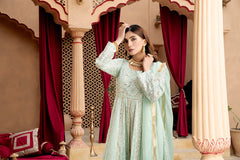 Pret Collection - Manahils - Jal Pari - KURTI-B-007-AQUA