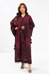 Winter Collection - Al Karam - Unstitched 24 - FW-28-24-MAROON
