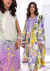 Lawn Collection - Roheenaz- 1b - Leya - Hibiscus Bloom