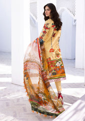 Lawn Collection - Roheenaz - Leya - 6a - Mango Tango