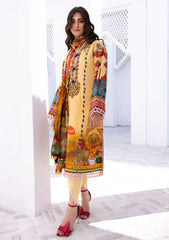 Lawn Collection - Roheenaz - Leya - 6a - Mango Tango