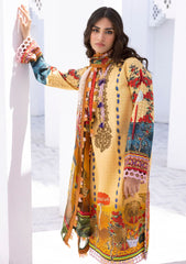 Lawn Collection - Roheenaz - Leya - 6a - Mango Tango