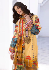 Lawn Collection - Roheenaz - Leya - 6a - Mango Tango