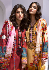 Lawn Collection - Roheenaz - Leya - 6a - Mango Tango