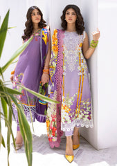 Lawn Collection - Roheena- 8a- Leya - Flamingo Fancy