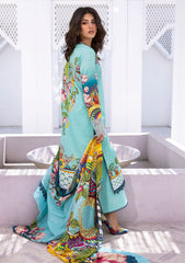 Lawn Collection - Roheenaz- 8b - Leya - Parrot Paradise