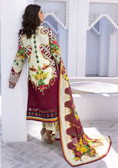 Lawn Collection - Roheenaz- 9a - Leya - Driftwood Delight
