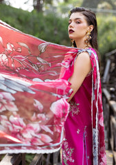 Lawn Collection - Roheenaz - Dahlia - DEL24#07 - B - Camellia