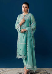 Formal Collection - Alizeh - Dua - Chiffon - ADC24#3034 - Sea Glass