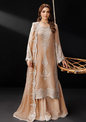 Formal Collection - Alizeh - Dua - Chiffon - ADC24#3031 - Gilded Lace