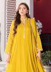 Pret Collection - Manahils - Safiyya - KURTI 106 - Mehandi