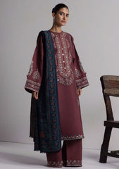 Winter - Coco by Zara Shahjahan - Unstitched 26 - D#1A - Sard
