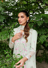 Lawn Collection - Sable Vogue - Shiree - SSC24#01 - Mint Garden