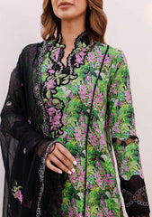 Lawn Collection - Sable Vogue - Shiree - SSC24#06 - Black Iris