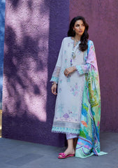 Lawn Collection - Farah Talib Aziz - Suay - Luxury Unstitched '24 - Zoella Grey - FTA#08