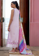 Lawn Collection - Farah Talib Aziz - Suay - Luxury Unstitched '24 - Izumi Pink - FTA#10