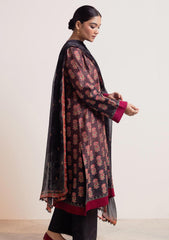 Lawn Collection - Zara Shahjahan - Coco - Prints - CP24#09 - Surkh