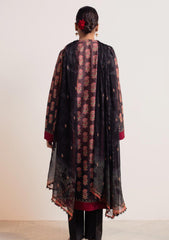 Lawn Collection - Zara Shahjahan - Coco - Prints - CP24#09 - Surkh