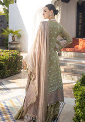 Formal Collection - Alif - Luxury Chiffon - FOREST FLEUR
