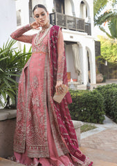 Formal Collection - Alif - Luxury Chiffon - PINK OASIS