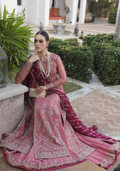 Formal Collection - Alif - Luxury Chiffon - PINK OASIS
