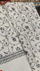 Kashmiri Shawl - Off White