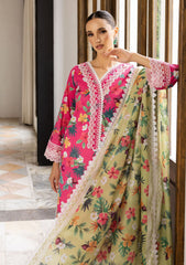 Lawn Collection - Zainab Chottani - Tahra - ZCT#2B - WILD BLOSSOM