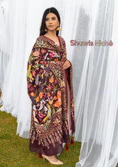 Pure Pashmina Handmade Shawl D - 0036