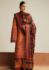 Winter Collection - Hussain Rehar - Khaddar Shawl - Dusky