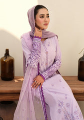 Lawn Collection - Eshaal Mishkaat - Zaib un Nisa - D#5A - Lilac Affair