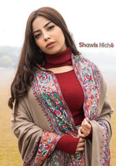 Pure Pashmina Handmade Shawl D - 0068