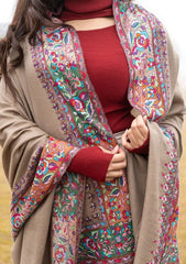 Pure Pashmina Handmade Shawl D - 0068