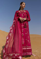 Lawn - Crimson - Flow - CF25#9A - Once Upon A Flower