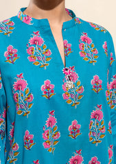 Lawn - Beechtree - Summer Unstitched - BT1S24U02 - Cerulean Aura