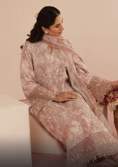 Lawn - Afrozeh - Floral Charm - AFC25#08 - Myrtle