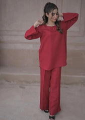 Pret Collection - Zauk - Two Piece - Deep Pink