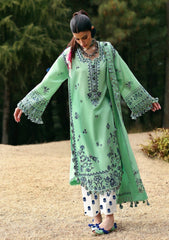Lawn - Zaha - Unstitched Lawn 25 - ELAYA (ZL25-10 A)