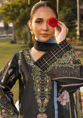 Pret - Tessa - Luxury Lawn 25 - D#03 - Noir Enchantment