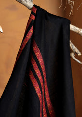 Pashmina Embroidered Border Shawl D#195 - Black