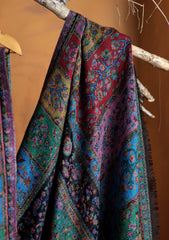 Pashmina Jamawar Shawl D#119 - Black