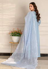 Lawn Collection - Noor Jahan - Rang-E-Noor - Chikankari - RN#9 - S Blue