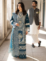 Lawn Collection - Mahnur - Mahrukh - MM24#07-A - Serene