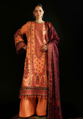 Winter Collection - Hussain Rehar - Khaddar Shawl - Sunrise