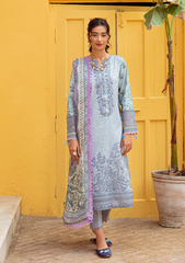Lawn Collection - Zarqash - Tresor - Luxury - ZQ#8 B