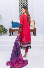 Lawn Collection- Al Zohaib - Rungkari - D#12