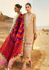 Lawn Collection - Zainab Chottani - Chikankari - ZCL#2A